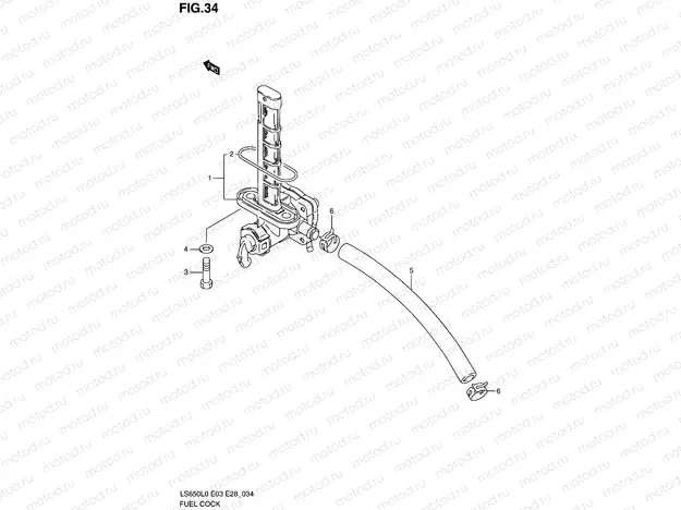 34 - FUEL COCK