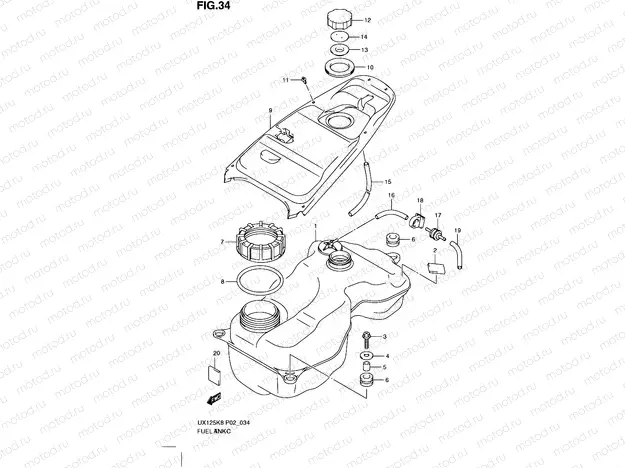34 - FUEL TANK
