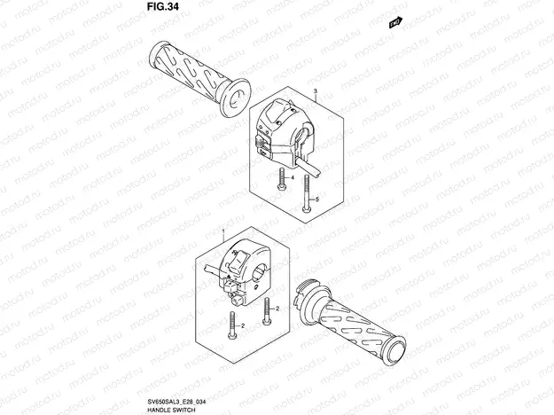 34 - HANDLE SWITCH