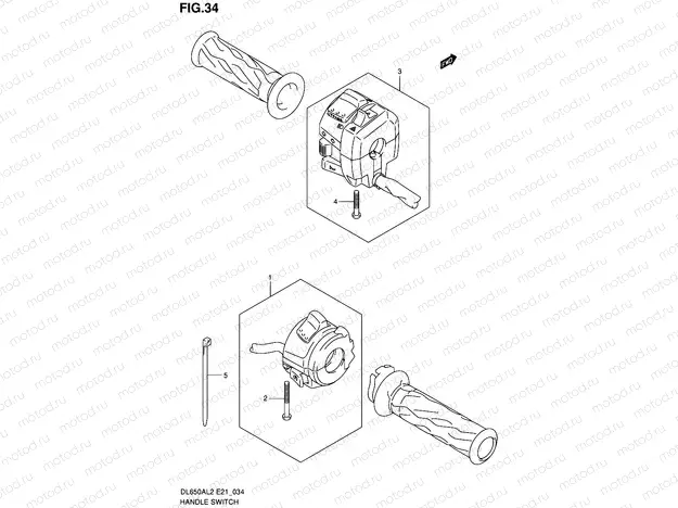 34 - HANDLE SWITCH