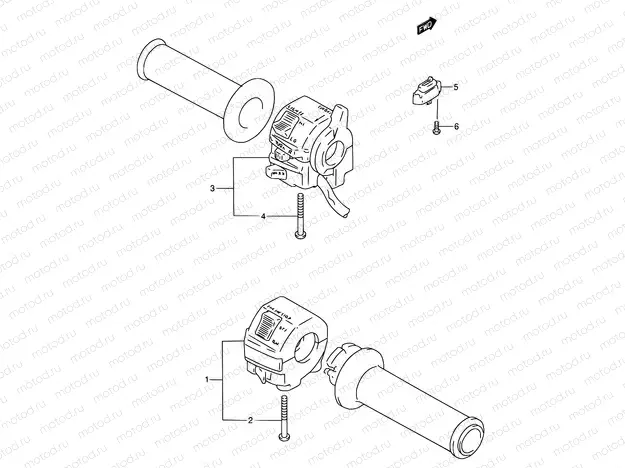 34 - HANDLE SWITCH