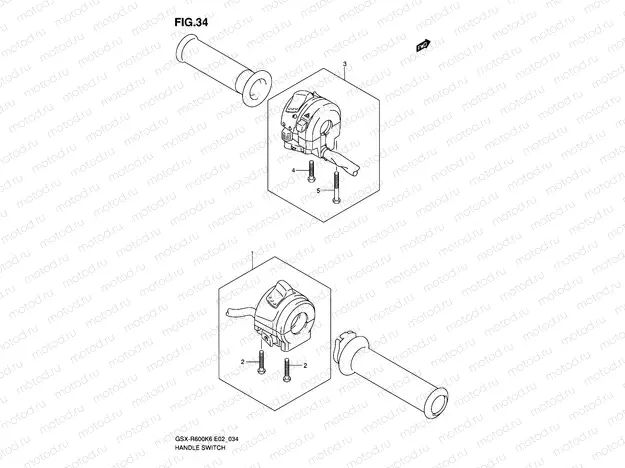 34 - HANDLE SWITCH