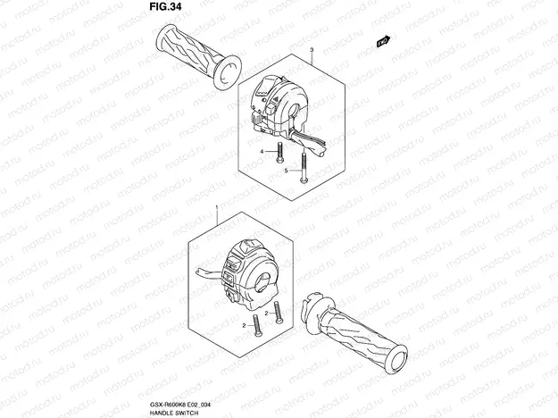 34 - HANDLE SWITCH