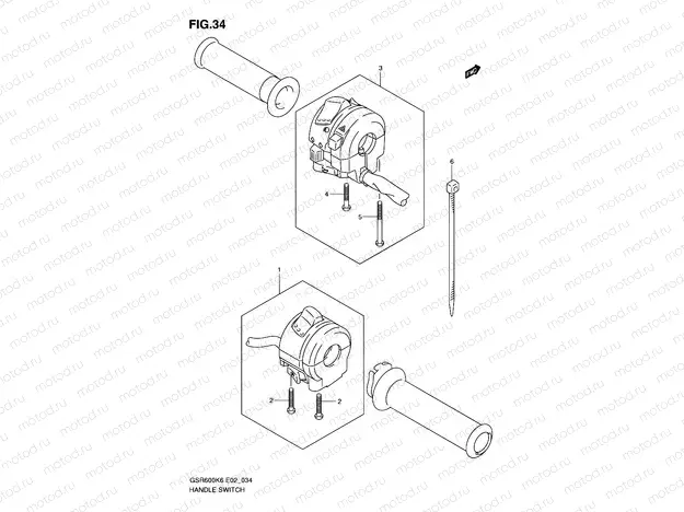 34 - HANDLE SWITCH