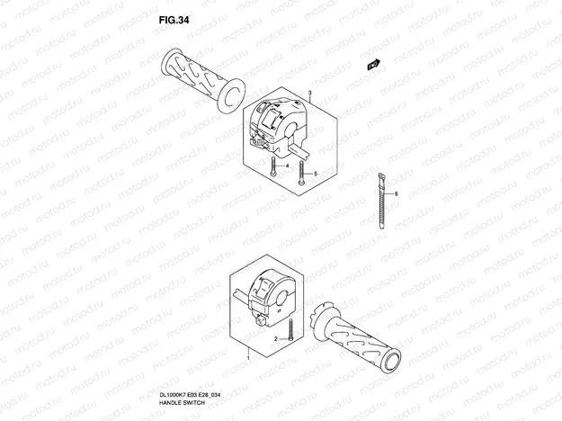 34 - HANDLE SWITCH