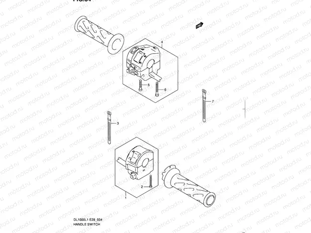 34 - HANDLE SWITCH