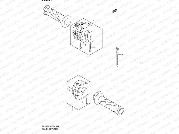 34 - HANDLE SWITCH