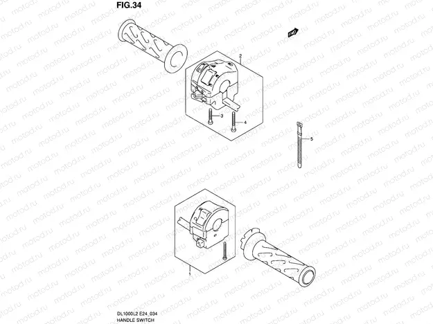 34 - HANDLE SWITCH