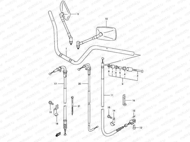 34 - HANDLEBAR
