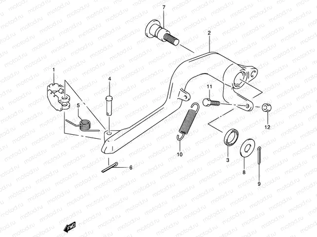 34 - REAR BRAKE