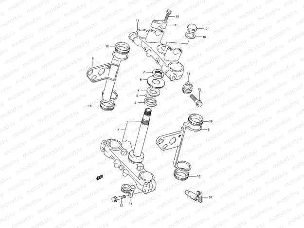 34 - STEERING STEM
