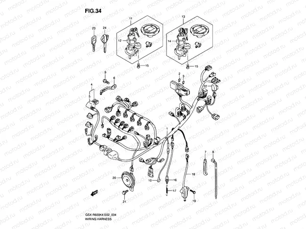 34 - WIRING HARNESS