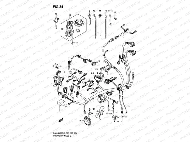 34 - WIRING HARNESS