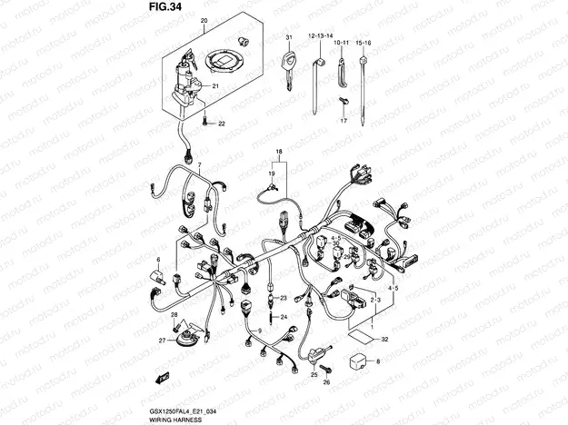 34 - WIRING HARNESS