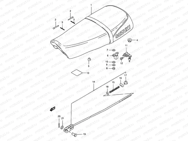 34C - SEAT (MODEL K1 E71)