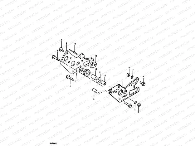 35 - CHAIN GUIDE (RM100T)