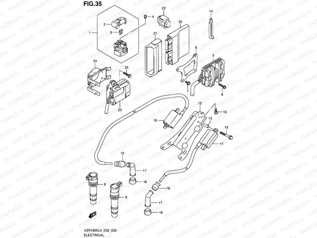 35 - ELECTRICAL (VZR1800L4 E02)