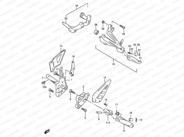 35 - FOOTREST