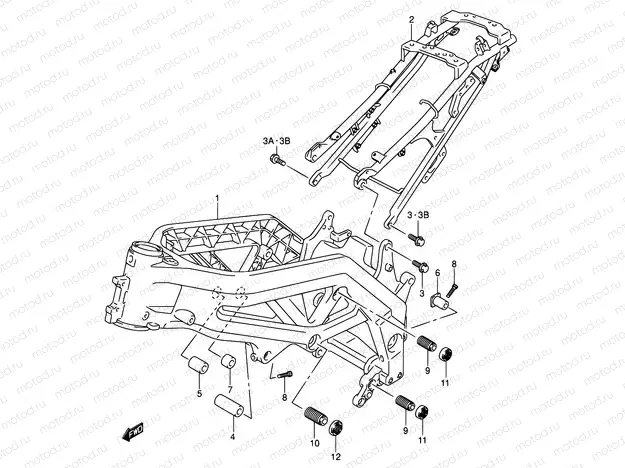 35 - FRAME (MODEL K3)