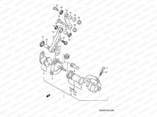 35 - FRONT CALIPER