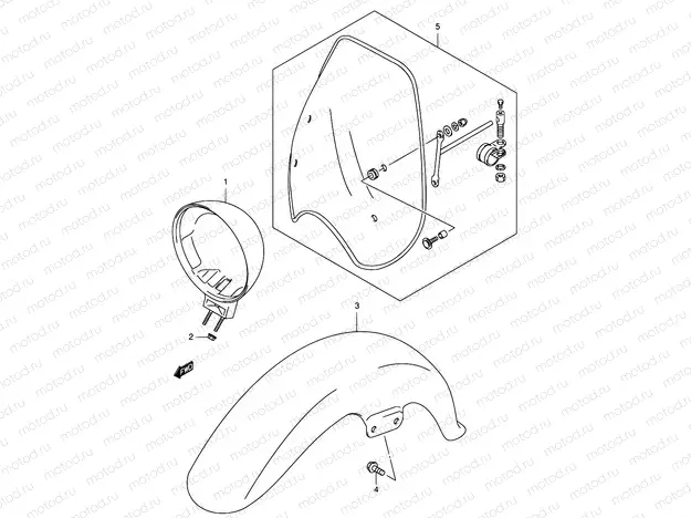 35 - FRONT FENDER