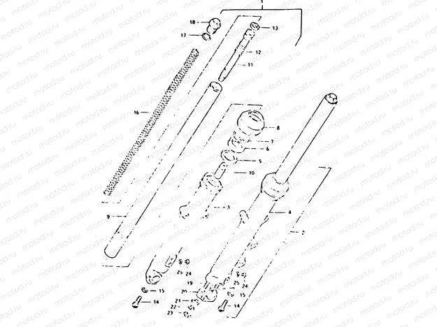 35 - FRONT FORK