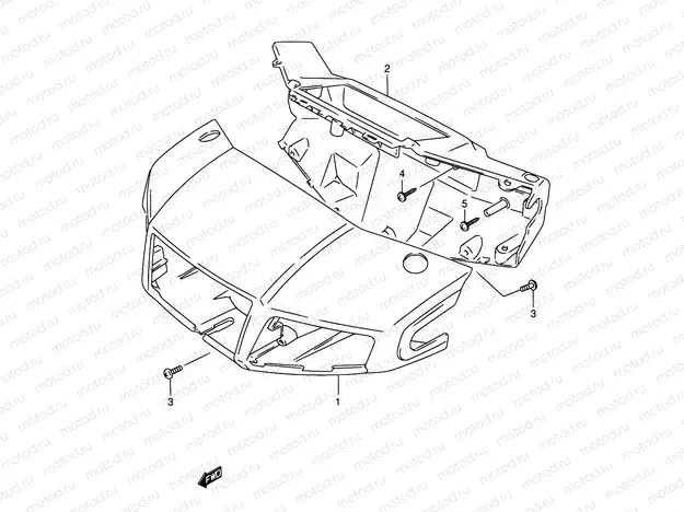 35 - HANDLE COVER (E01,P37)