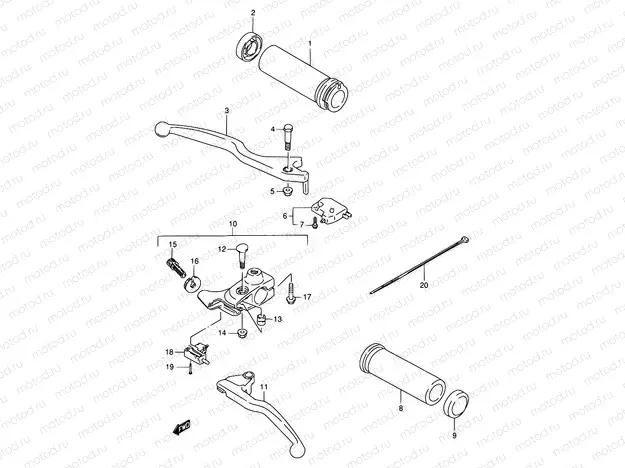 35 - HANDLE LEVER