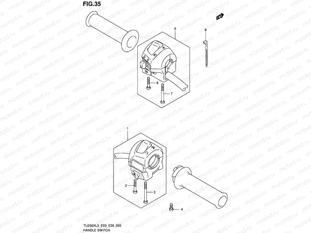 35 - HANDLE SWITCH
