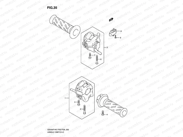 35 - HANDLE SWITCH