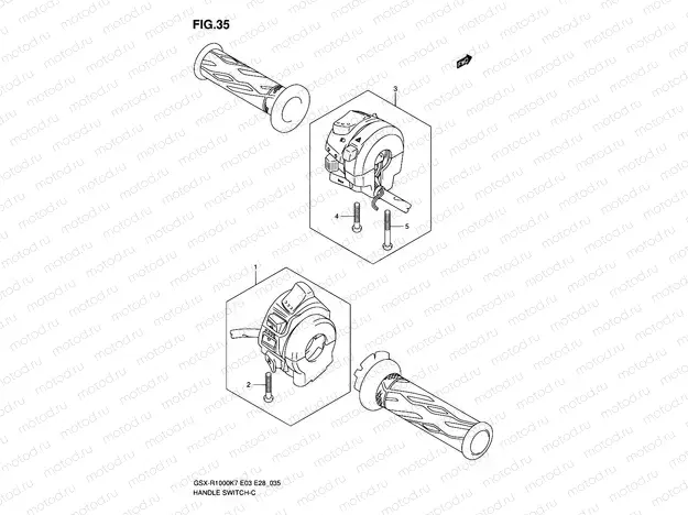 35 - HANDLE SWITCH