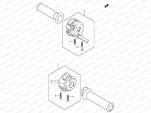 35 - HANDLE SWITCH