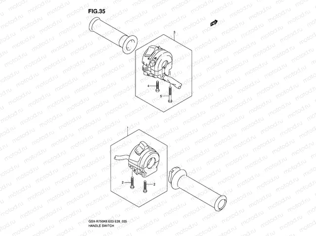 35 - HANDLE SWITCH