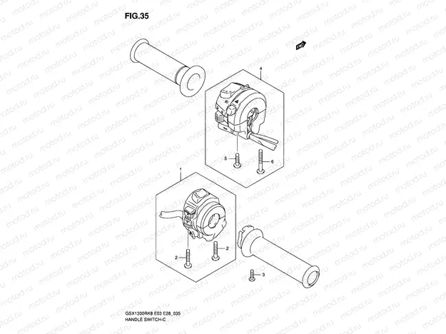 35 - HANDLE SWITCH