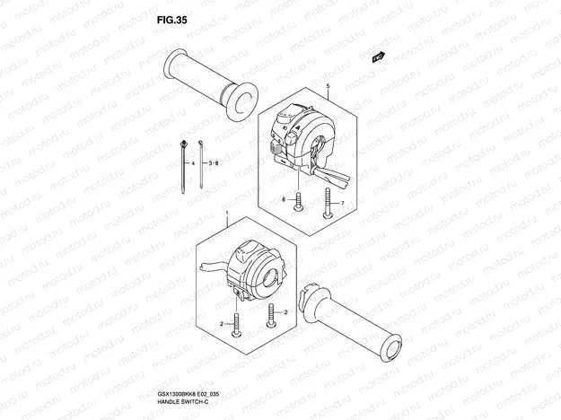35 - HANDLE SWITCH