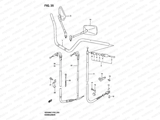 35 - HANDLEBAR