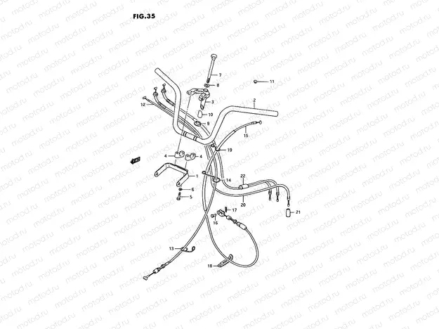 35 - HANDLEBAR (E15)