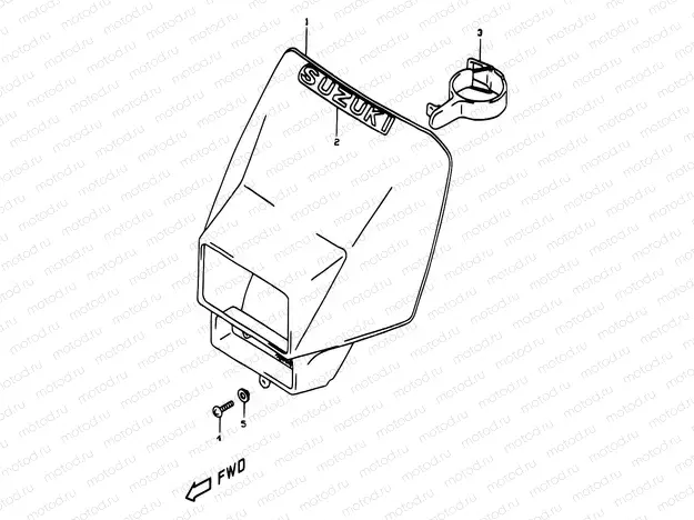 35 - HEADLAMP COVER