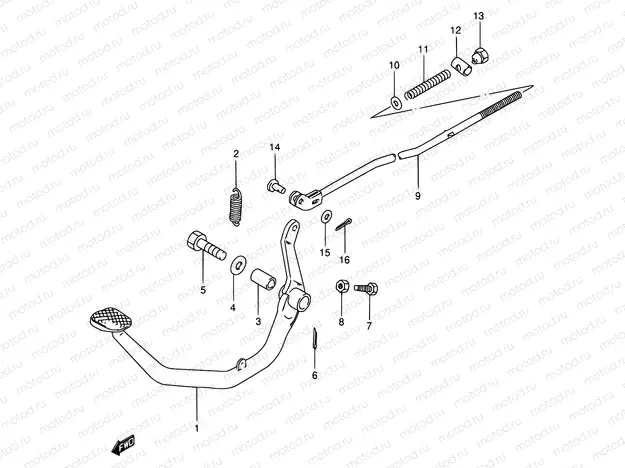 35 - REAR BRAKE