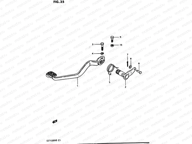 35 - REAR BRAKE