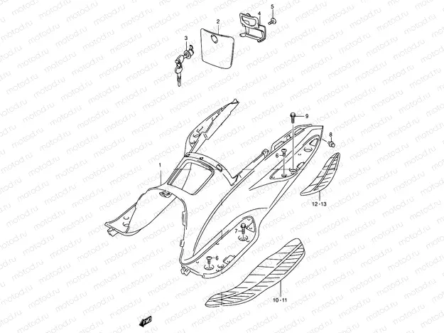35 - REAR LEG SHIELD