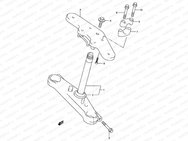 35 - STEERING STEM