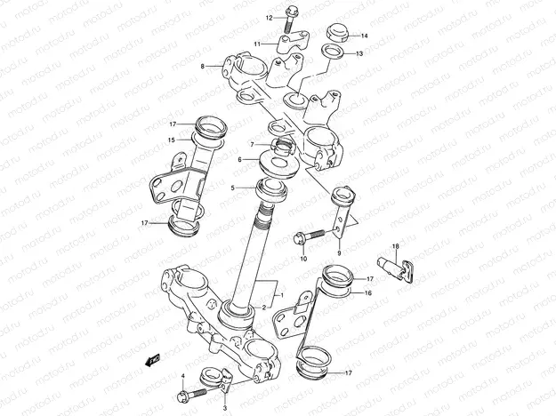 35 - STEERING STEM