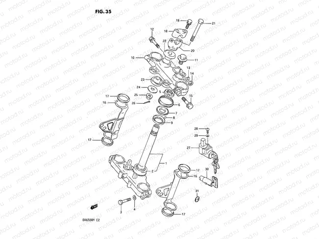 35 - STEERING STEM
