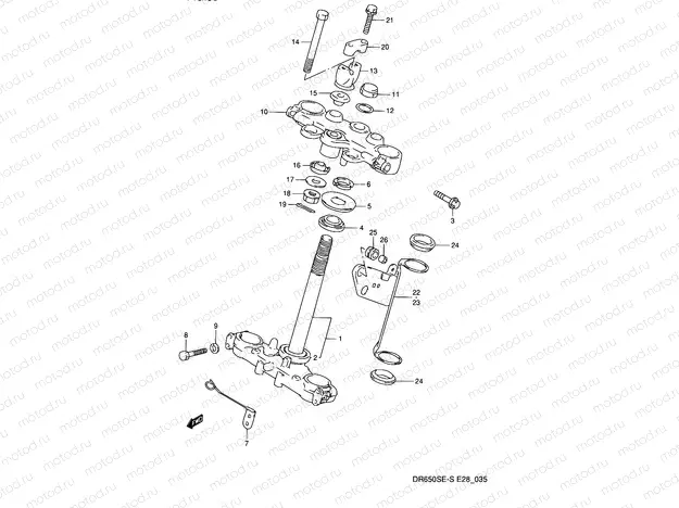 35 - STEERING STEM