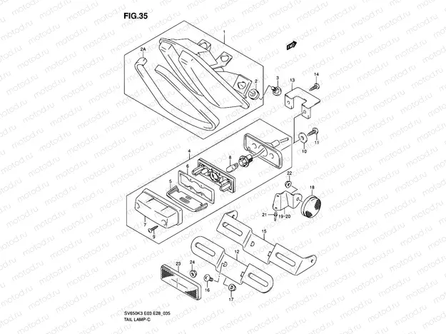 35 - TAIL LAMP