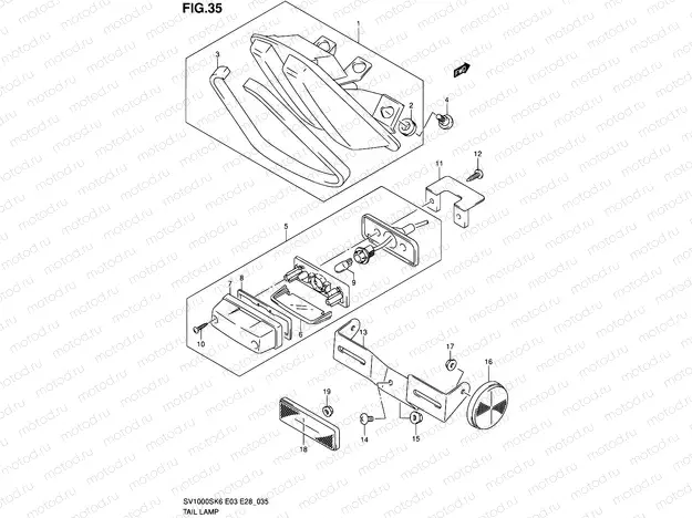 35 - TAIL LAMP