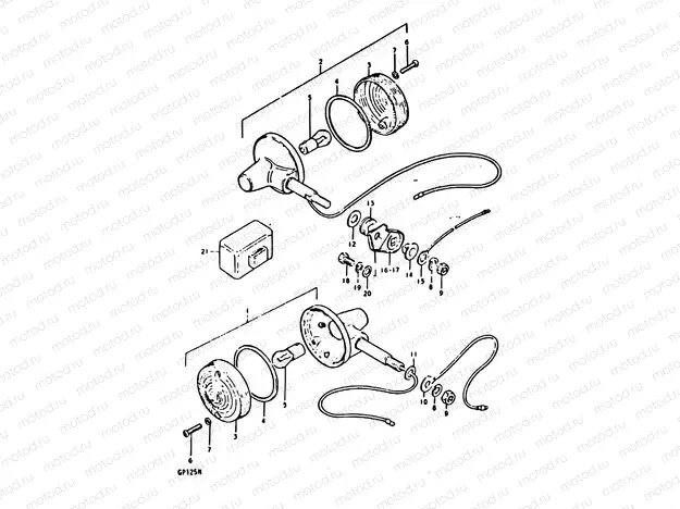 35 - TURN SIGNAL LAMP (GP125C, GP125N)