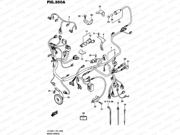 350A - WIRING HARNESS