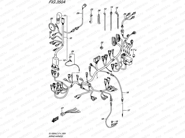 350A - WIRING HARNESS